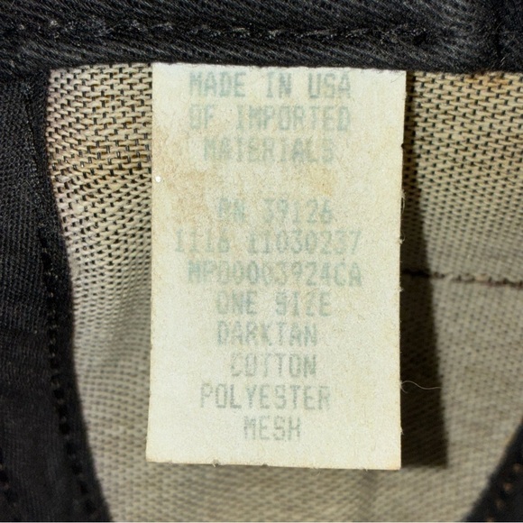 Filson Men's Logger Mesh Trucker Scenic Mountain Patch Dark Tan 11030237 - Picture 4 of 4